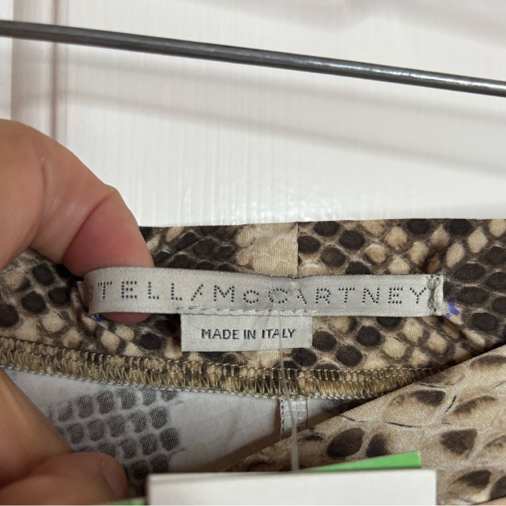 NWT Stella McCartney Python Print Trousers in Bro… - image 6